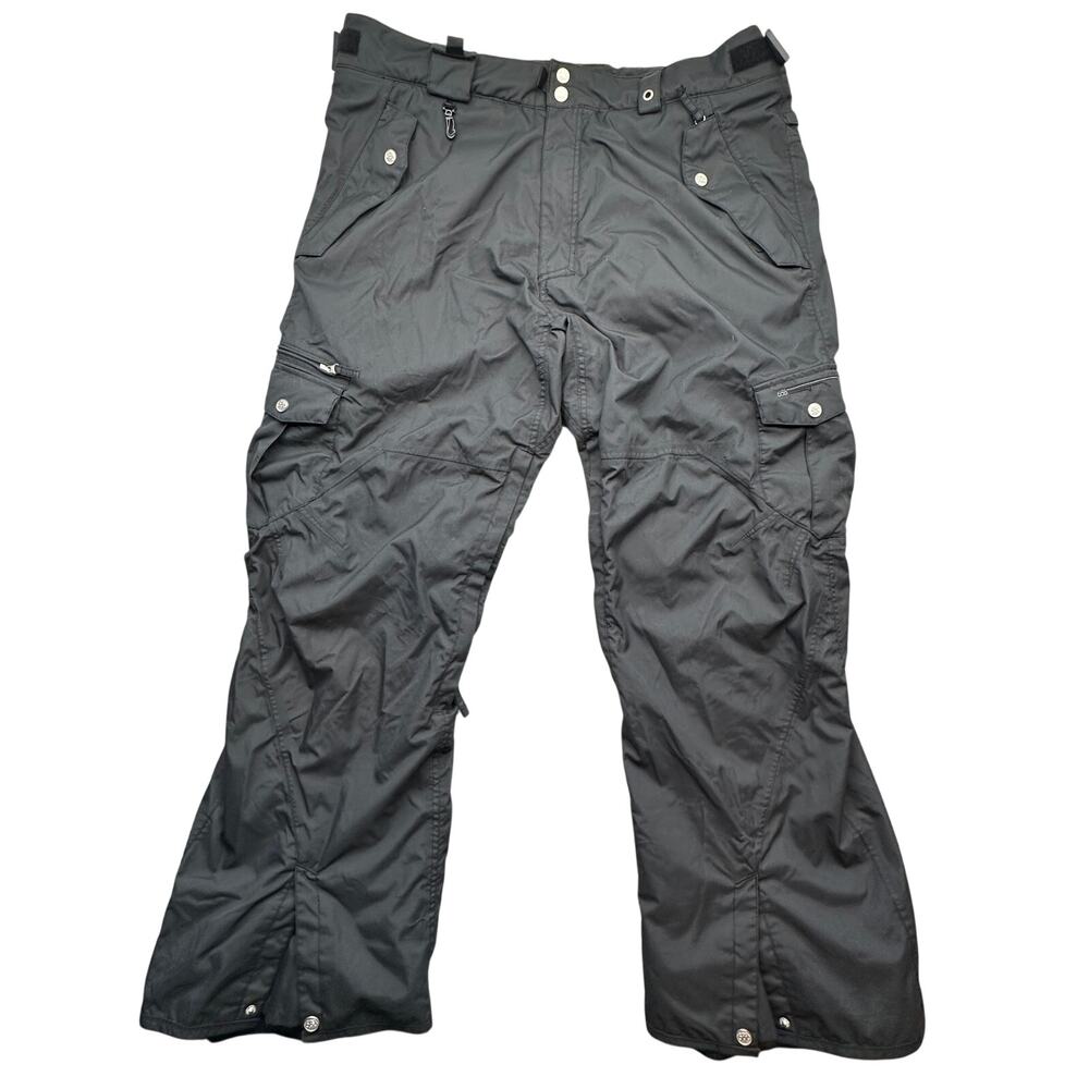 686 Smarty Cargo Pants Mens XXL Snowboard 3-in-1 w/ Fleece Dark Gray Snowboard